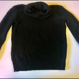 black turtle neck